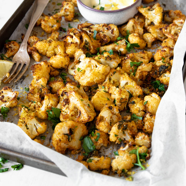 Crispy Cauliflower With Garlic Aioli