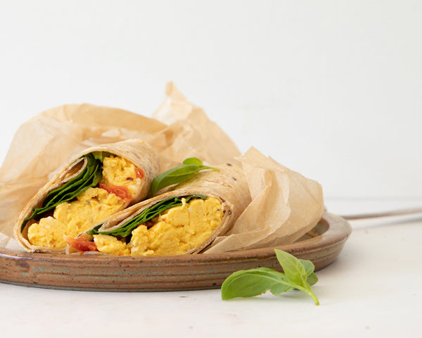 Egg and Chili Wrap - BARE Lean Vegetarian