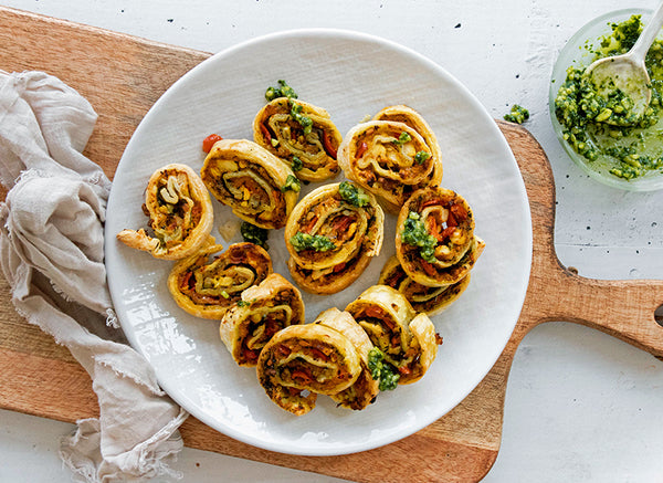 Top 15 BARE Lean Meals to Freeze – Chicken Pesto Pinwheels