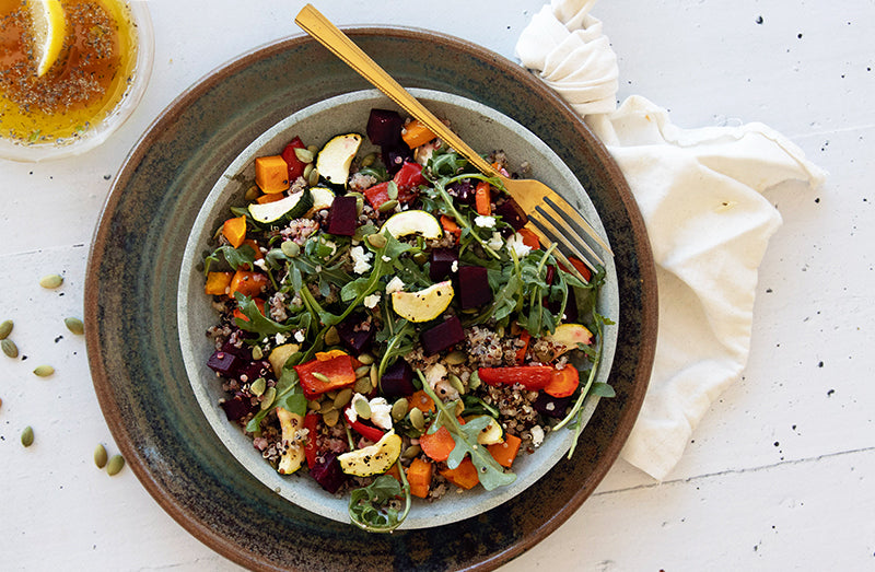 Roast Vegetable Grain Salad from BARE Lean