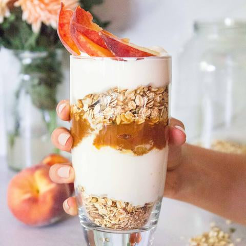 Easy Peach Parfait