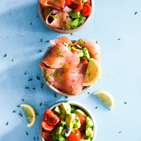 Easy Salmon Salsa Pockets