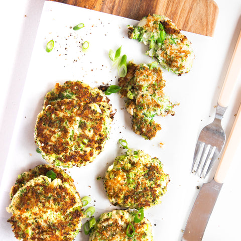 Broccoli & Feta Fritters