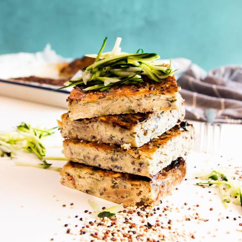 Zucchini and Quinoa Slice