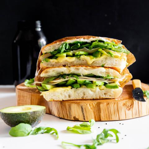 Turkey Avocado Grilled Cheese Sandwich