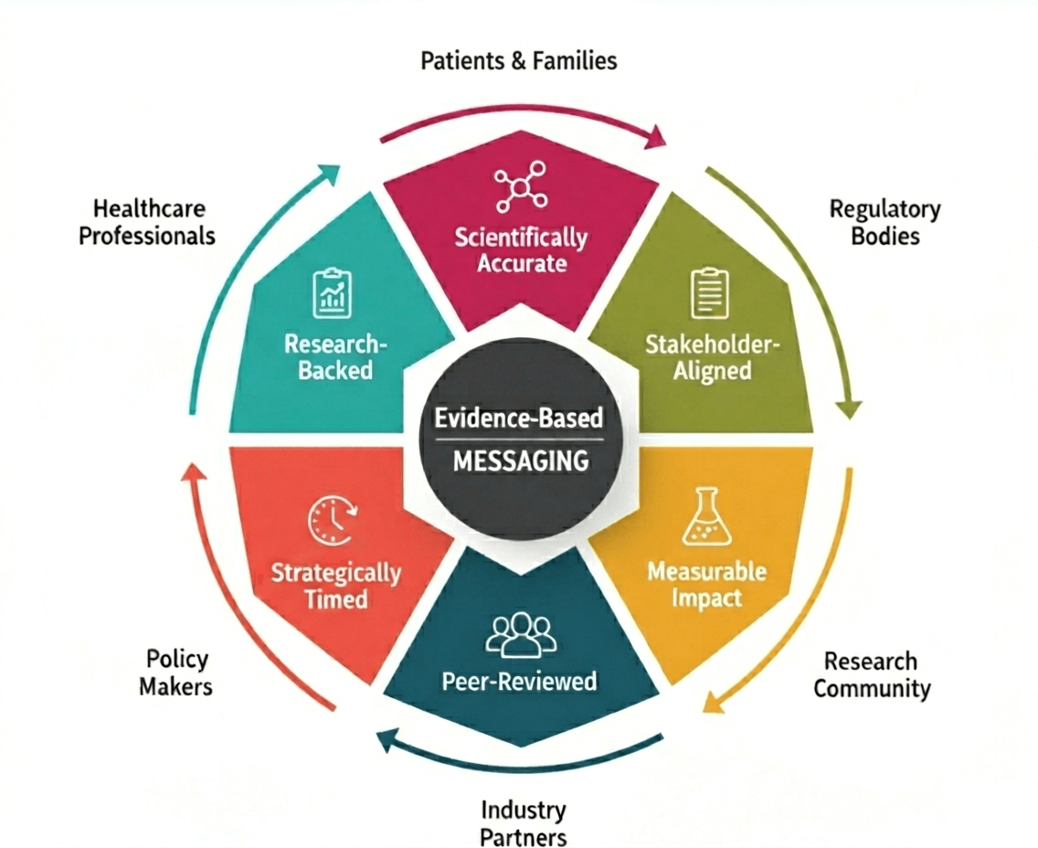 Evidence-Based Messaging in Healthcare Communications