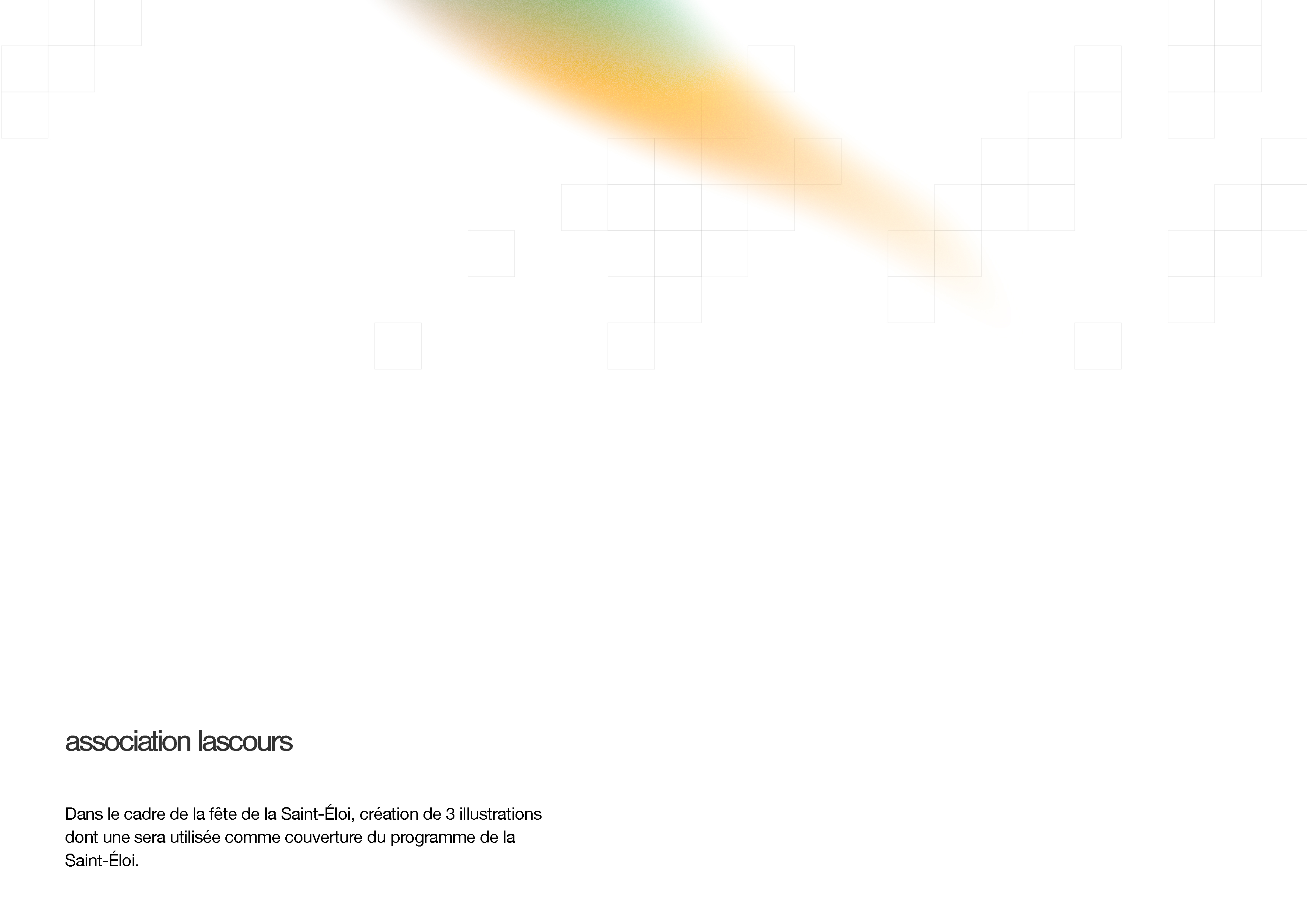 description du projet pour l'association lascours