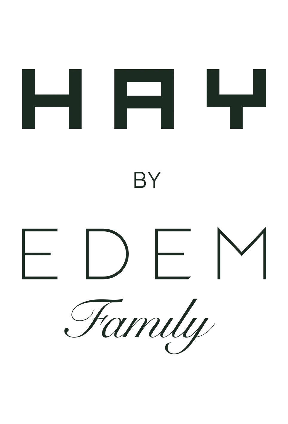 Hay by Edem Family logotype