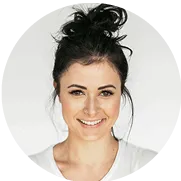 Portrait of smiling woman representing client testimonial