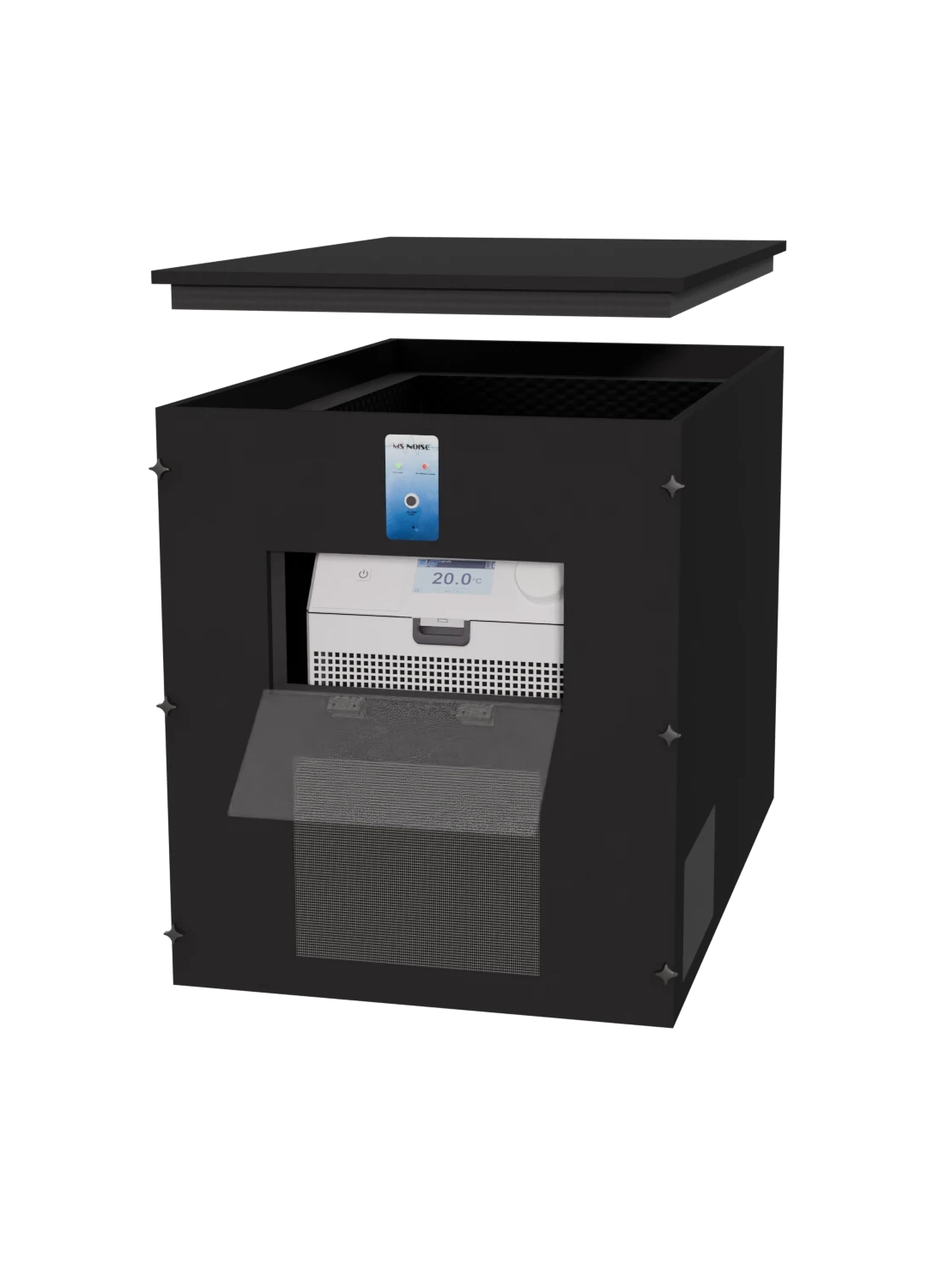 Schallschutzgehäuse für Agilent Umlaufkühler