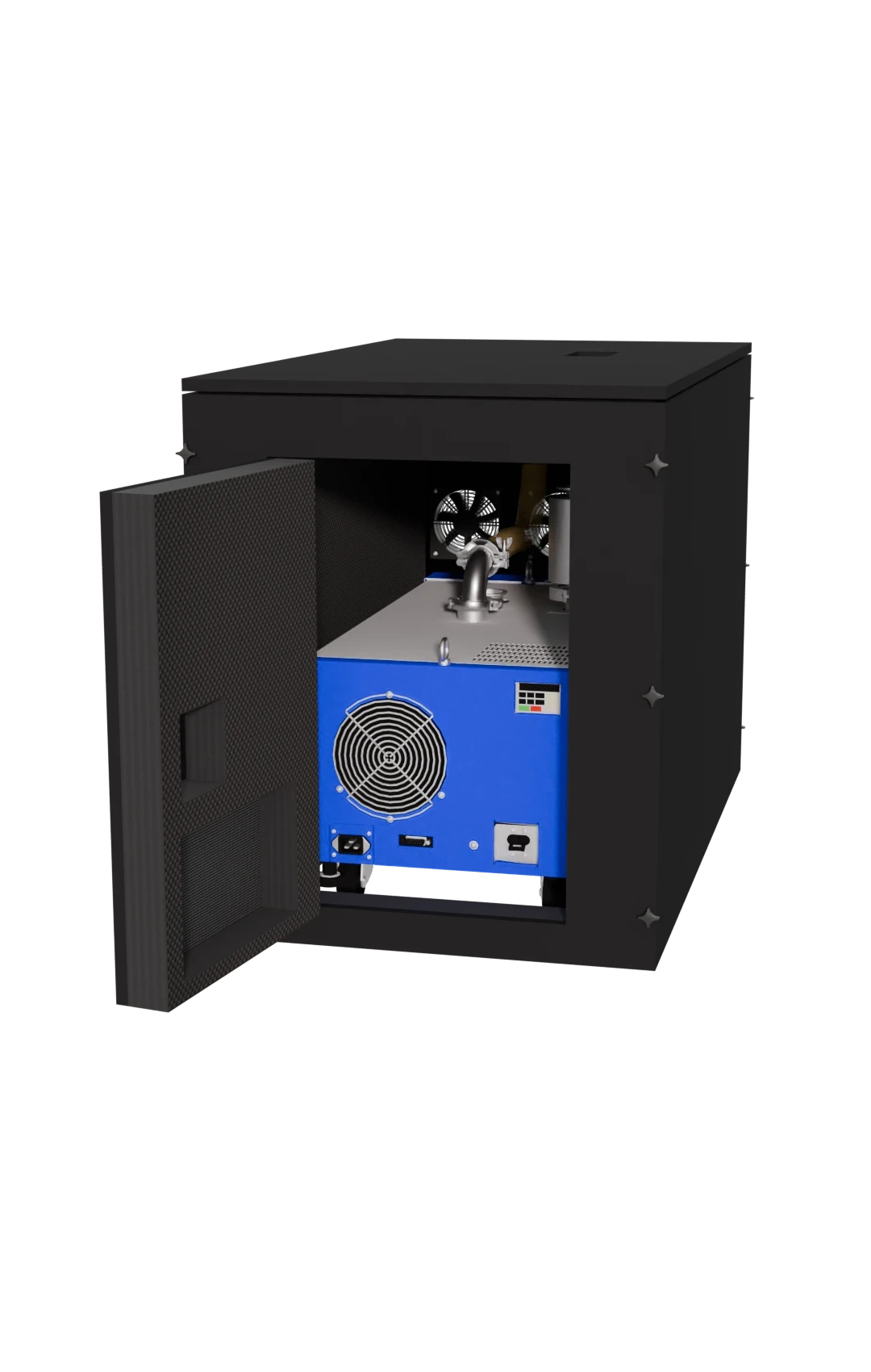 Carcasa de reducción de ruido para bombas de vacío Ebara