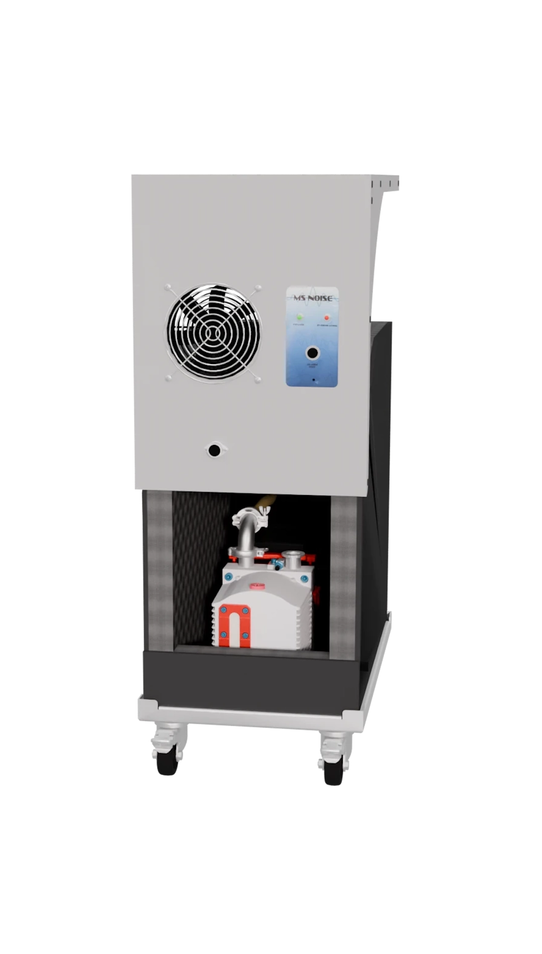 Schallschutzgehäuse für Pfeiffer-Vakuumpumpen