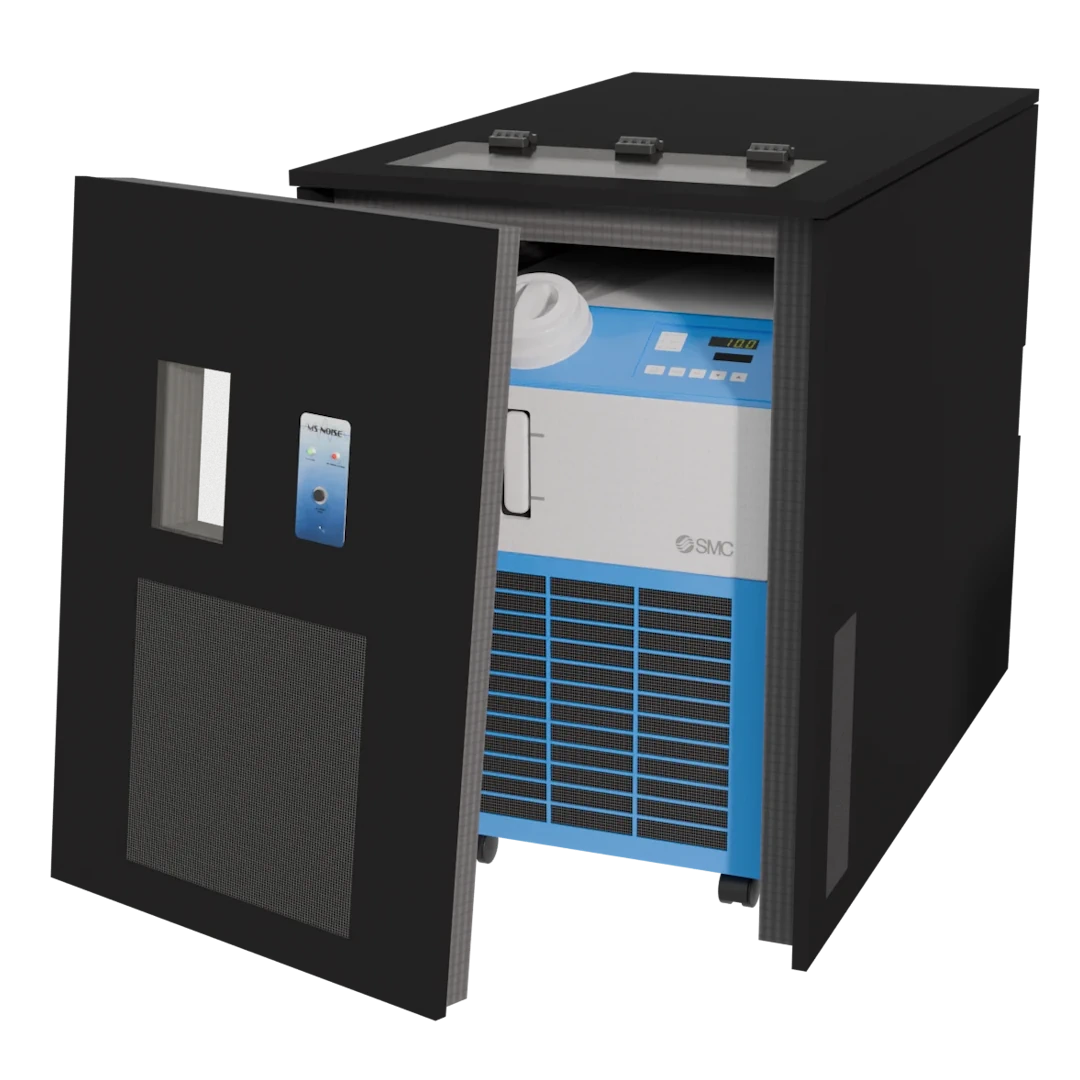 SMCサーモチラー用ノイズリダクションエンクロージャー