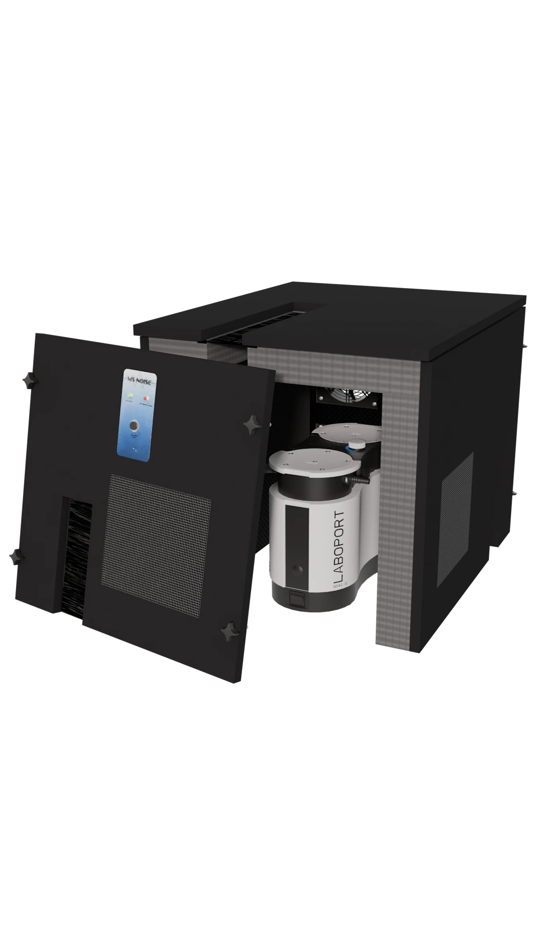 KNF 真空ポンプ用ノイズリダクションエンクロージャー