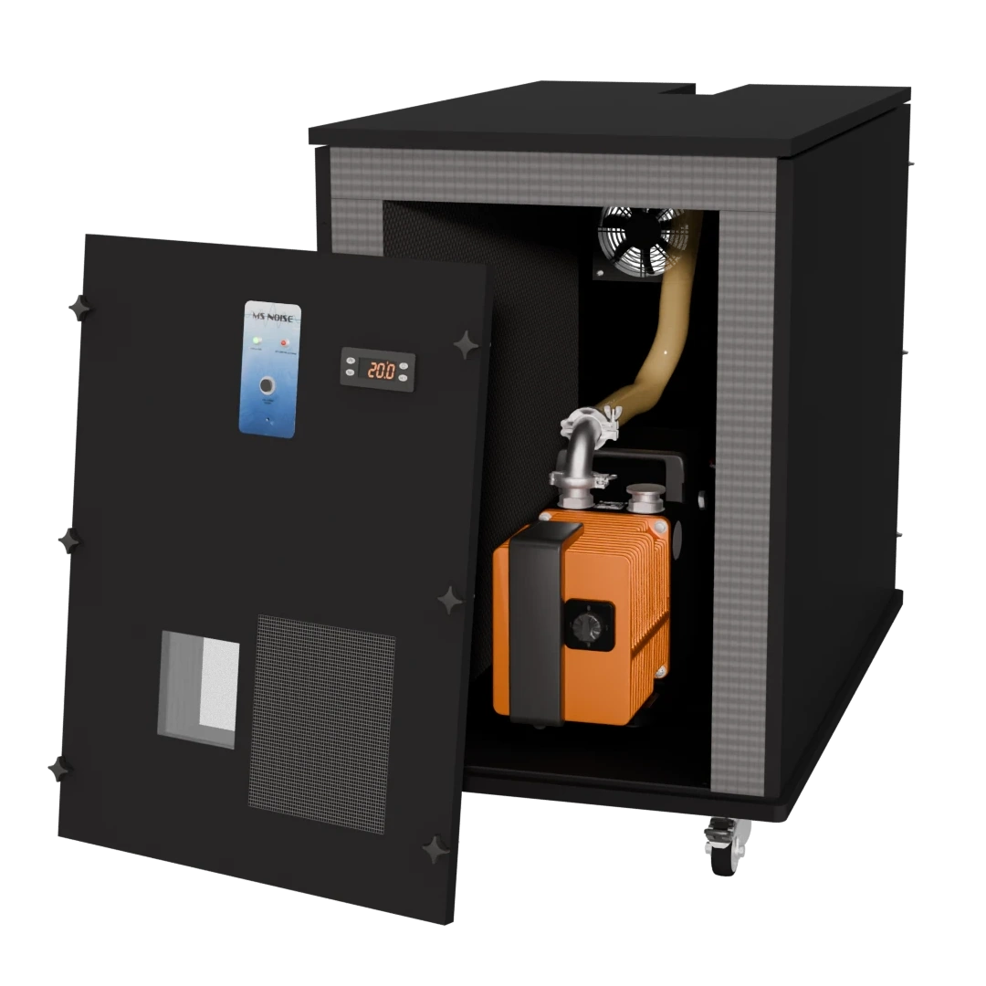 Caja insonorizada para bombas de vacío Alcatel