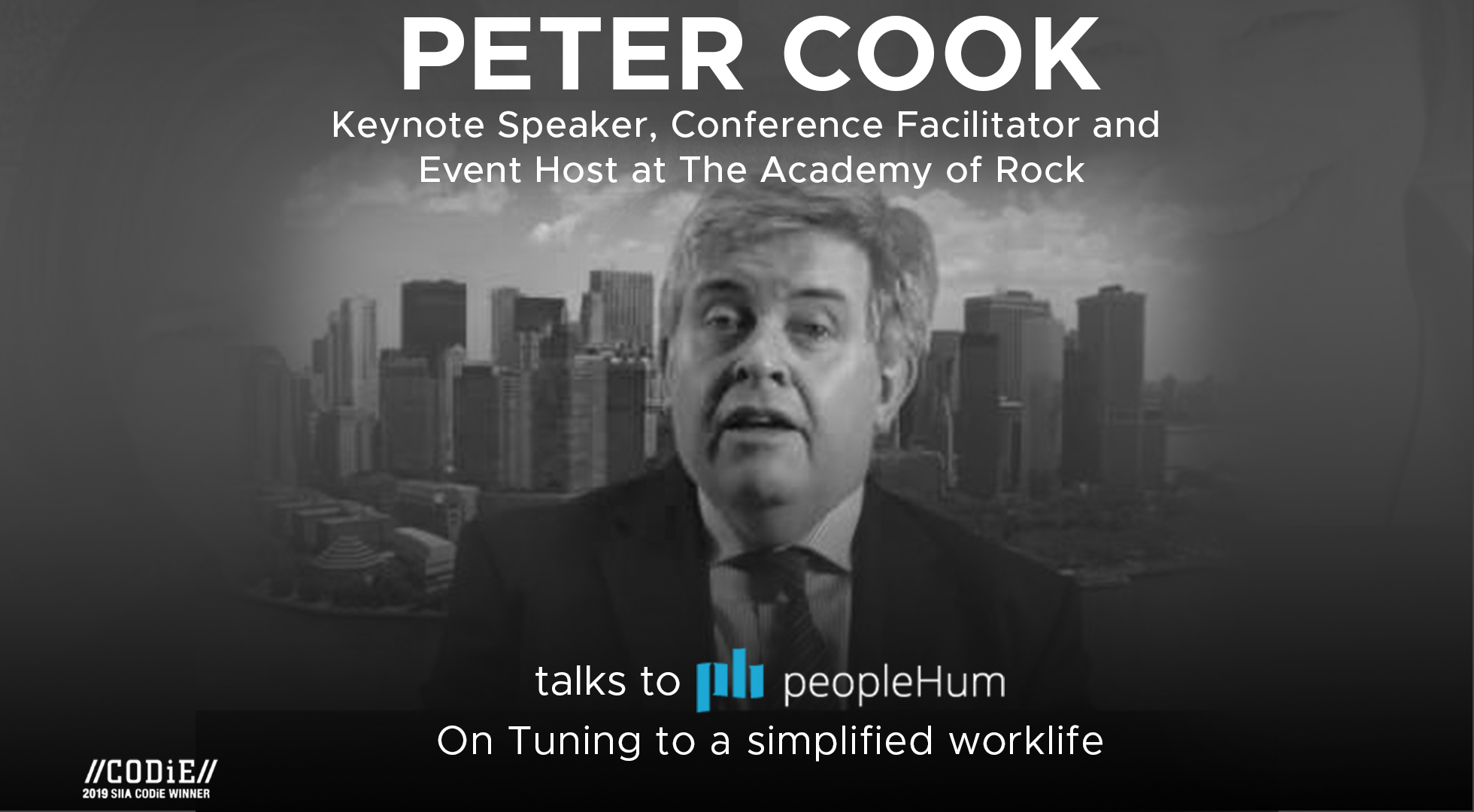 Tuning to a simplified worklife - Peter Cook [Interview]