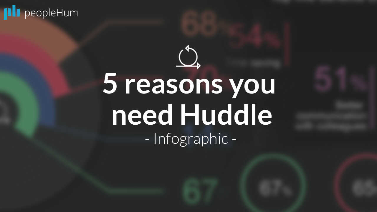 5 reasons you need Huddle - Infographic