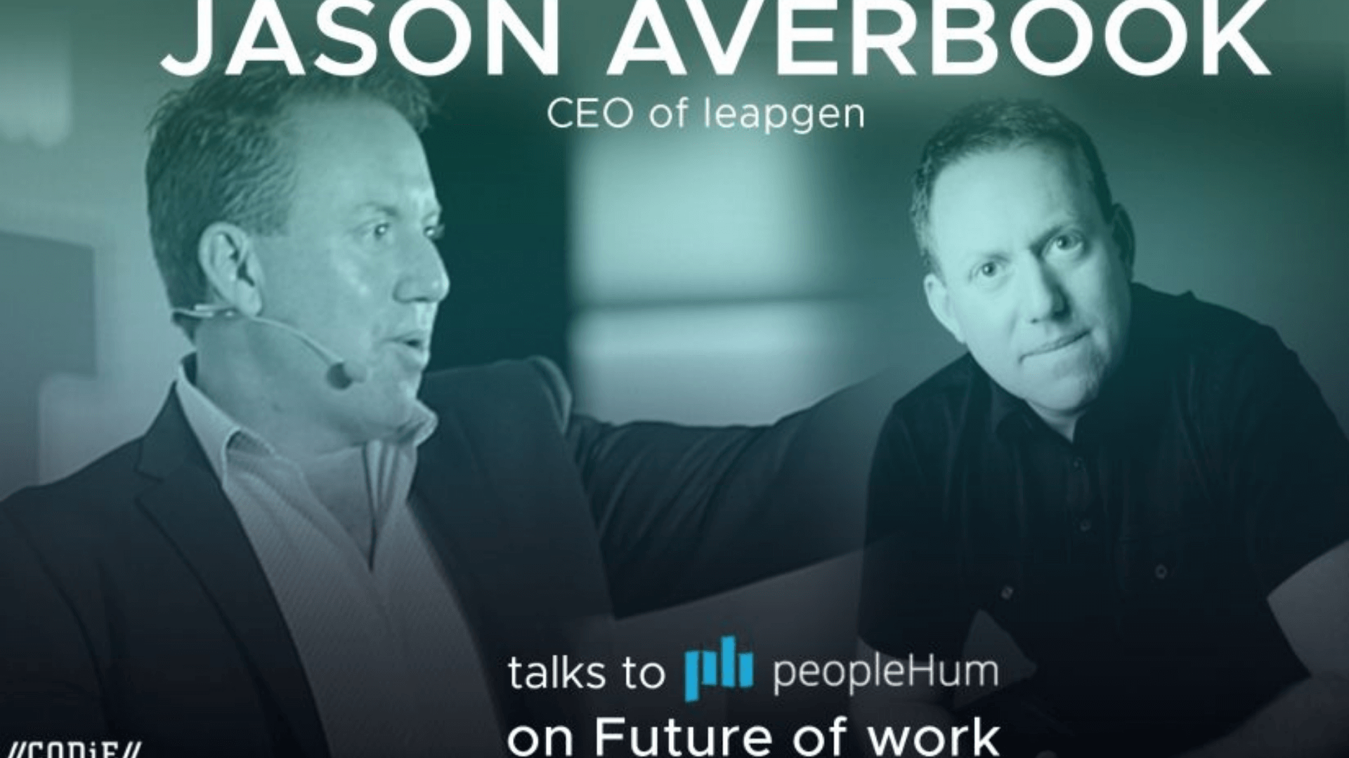 The future of work is now - Jason Averbook [Interview]