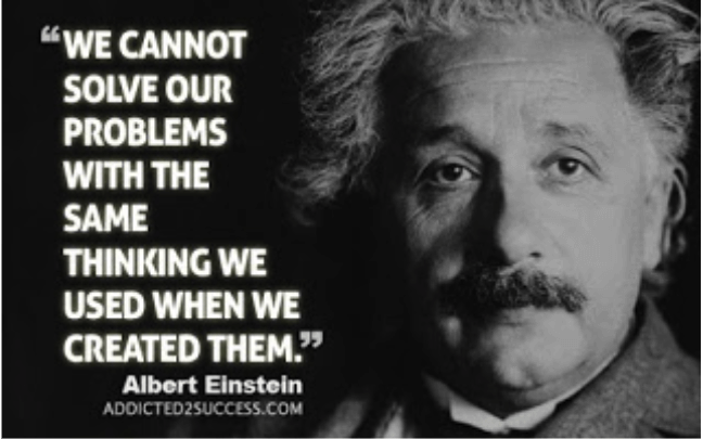 Are you trying to get new results with old thinking? | peopleHum