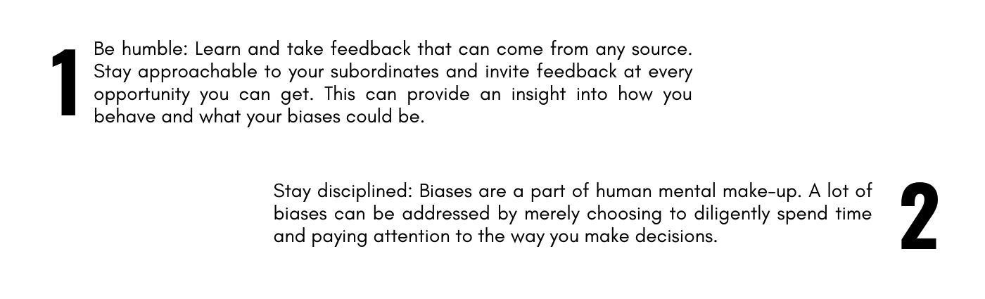 Impact of cognitive biases on leadership | peopleHum