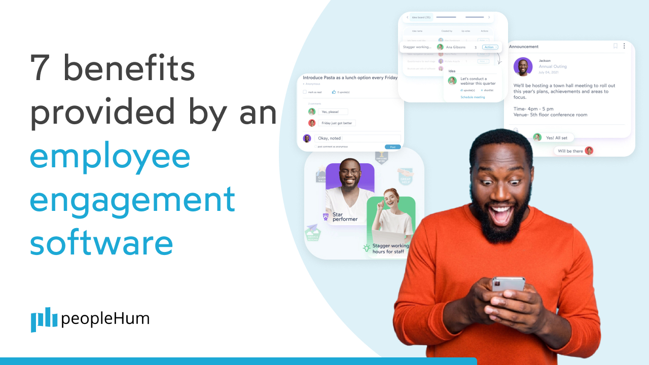 7 benefits of an employee engagement software