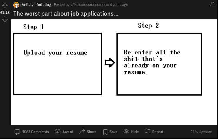 reddit candidate complaints about the hiring process 