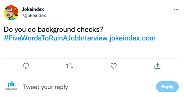 Five words to ruin a job interview | peopleHm