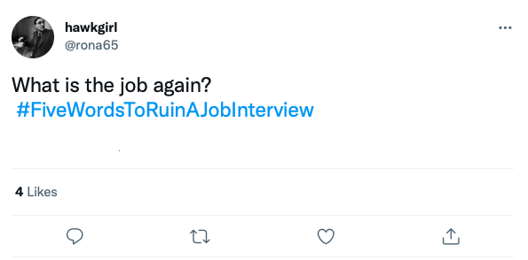 Five words to ruin a job interview | peopleHum