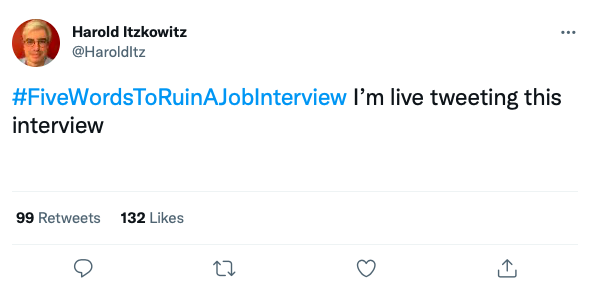 Five words to ruin a job interview | peopleHum