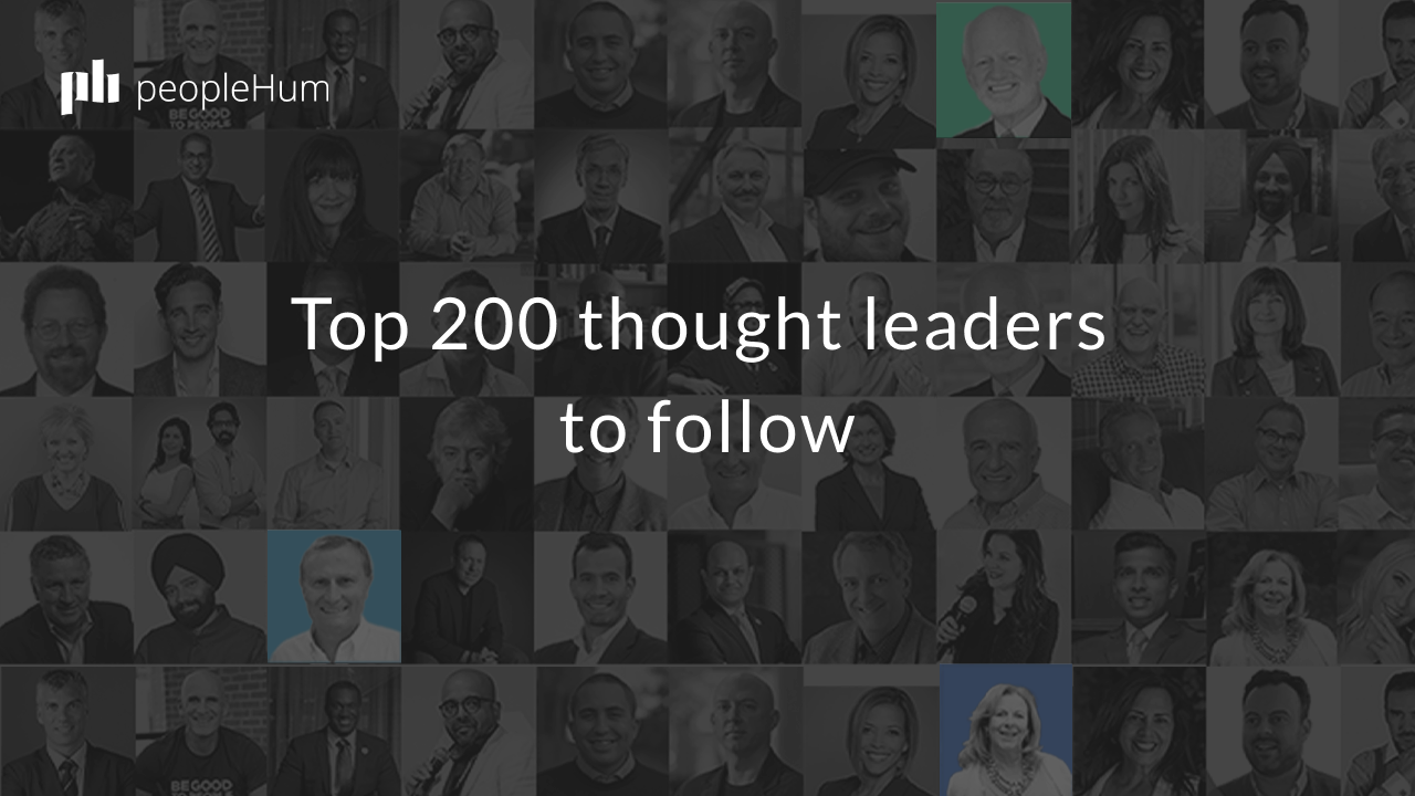 Top 200 thought leaders to follow