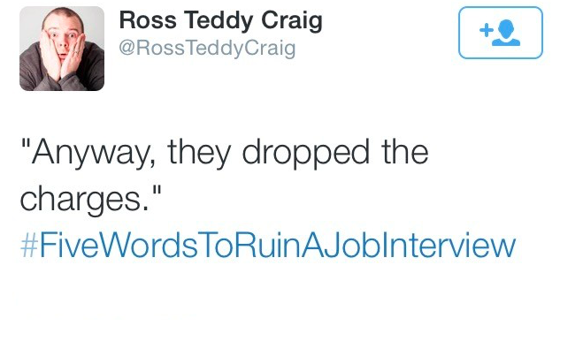 Five words to ruin a job interview | peopleHum