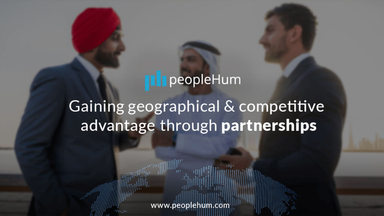 Gaining geographical and competitive advantage through partnerships