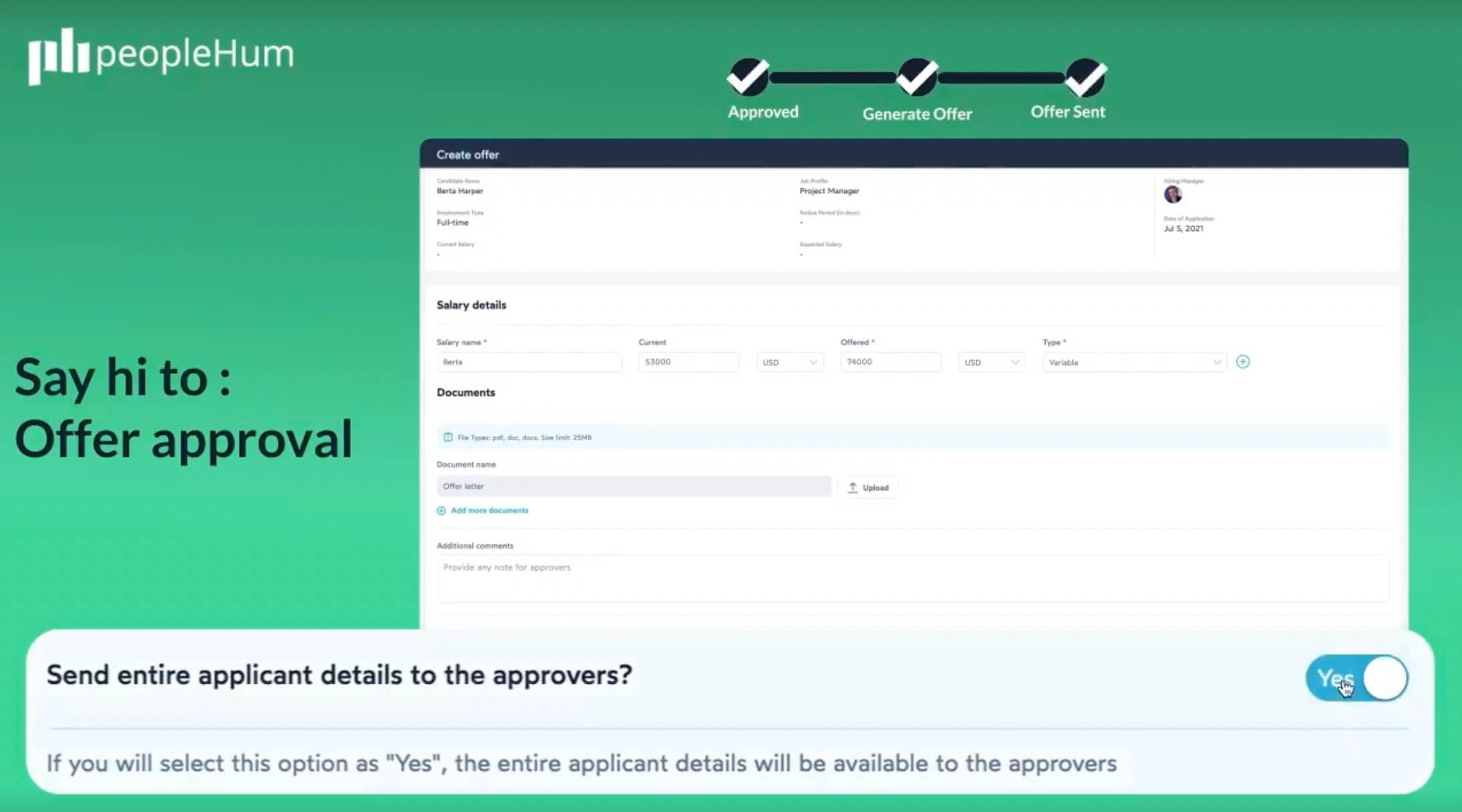peopleHum Product Update February 2022