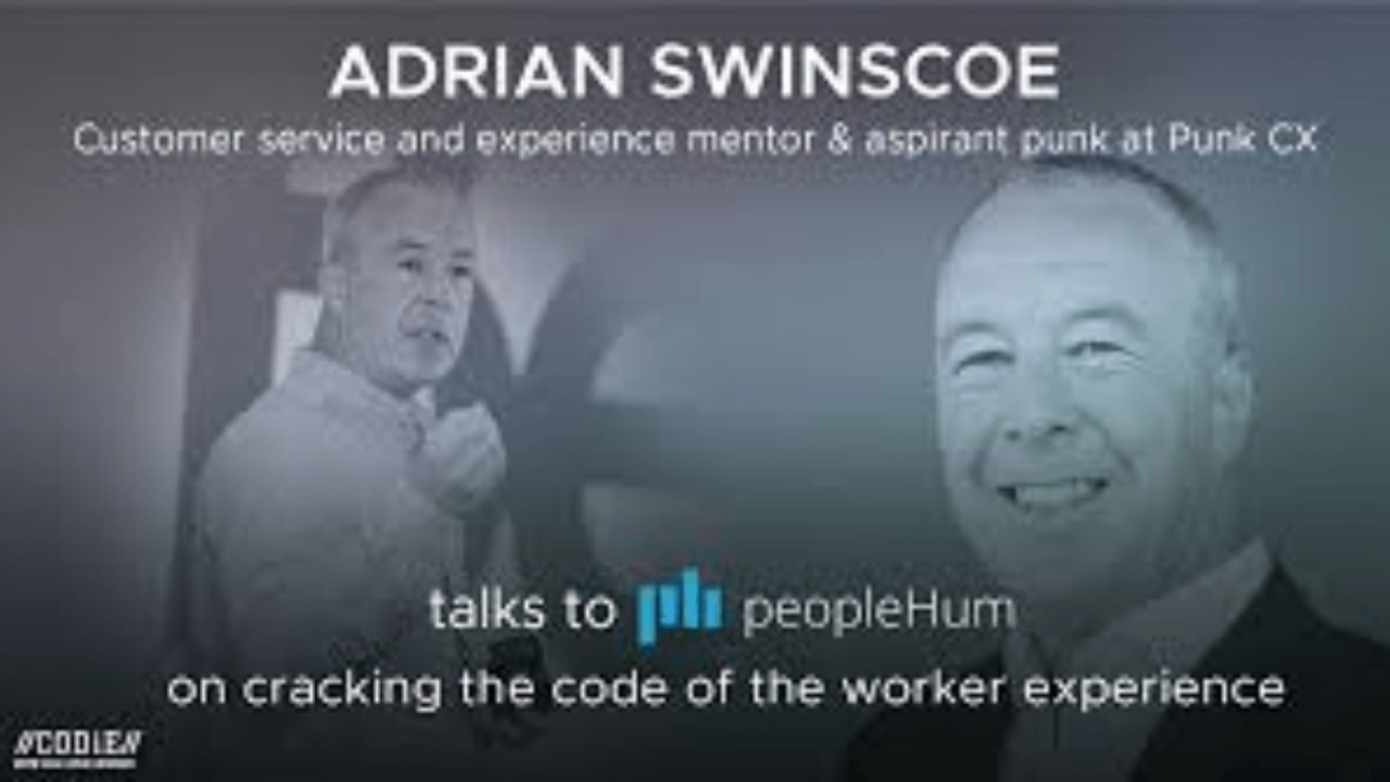 Cracking the code of the worker experience - Adrian Swinscoe [Interview]