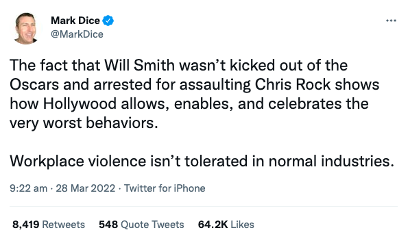 Oscars' violence at work | peopleHum