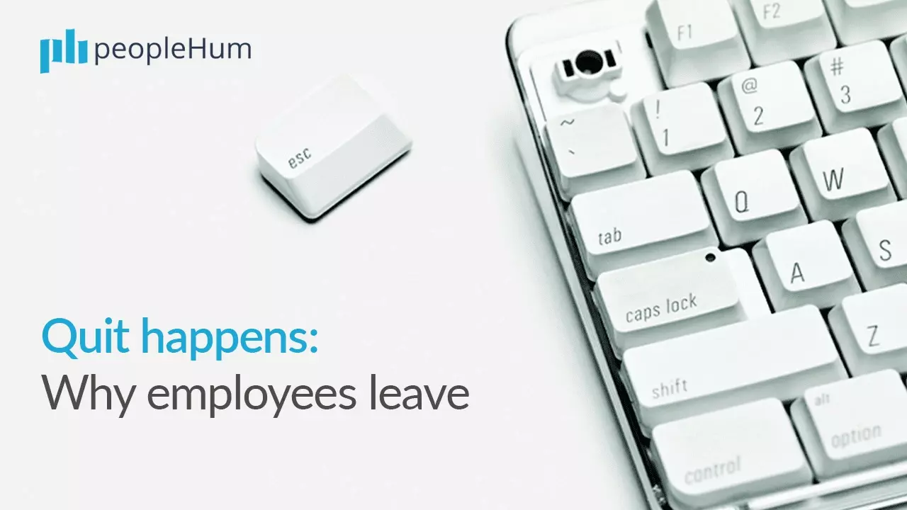 Quit happens: Why employees leave