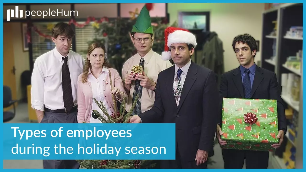 Types of employees during the holiday season