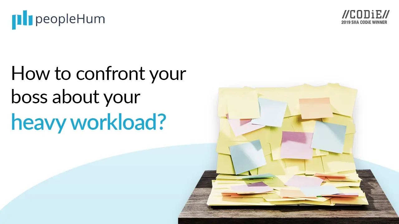 How to confront your boss about your heavy workload