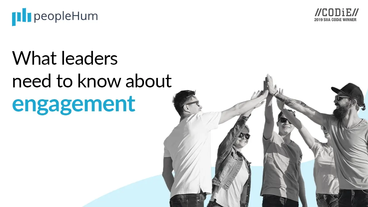 What leaders need to know about engagement 