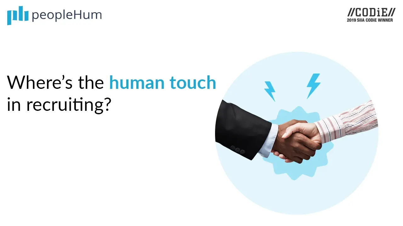 Where’s the human touch in recruiting? 