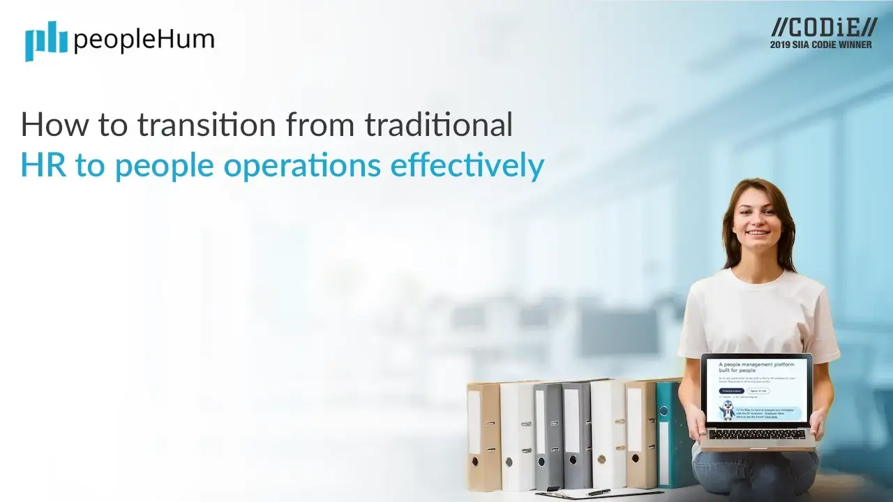 How to transition from traditional HR to people operations effectively