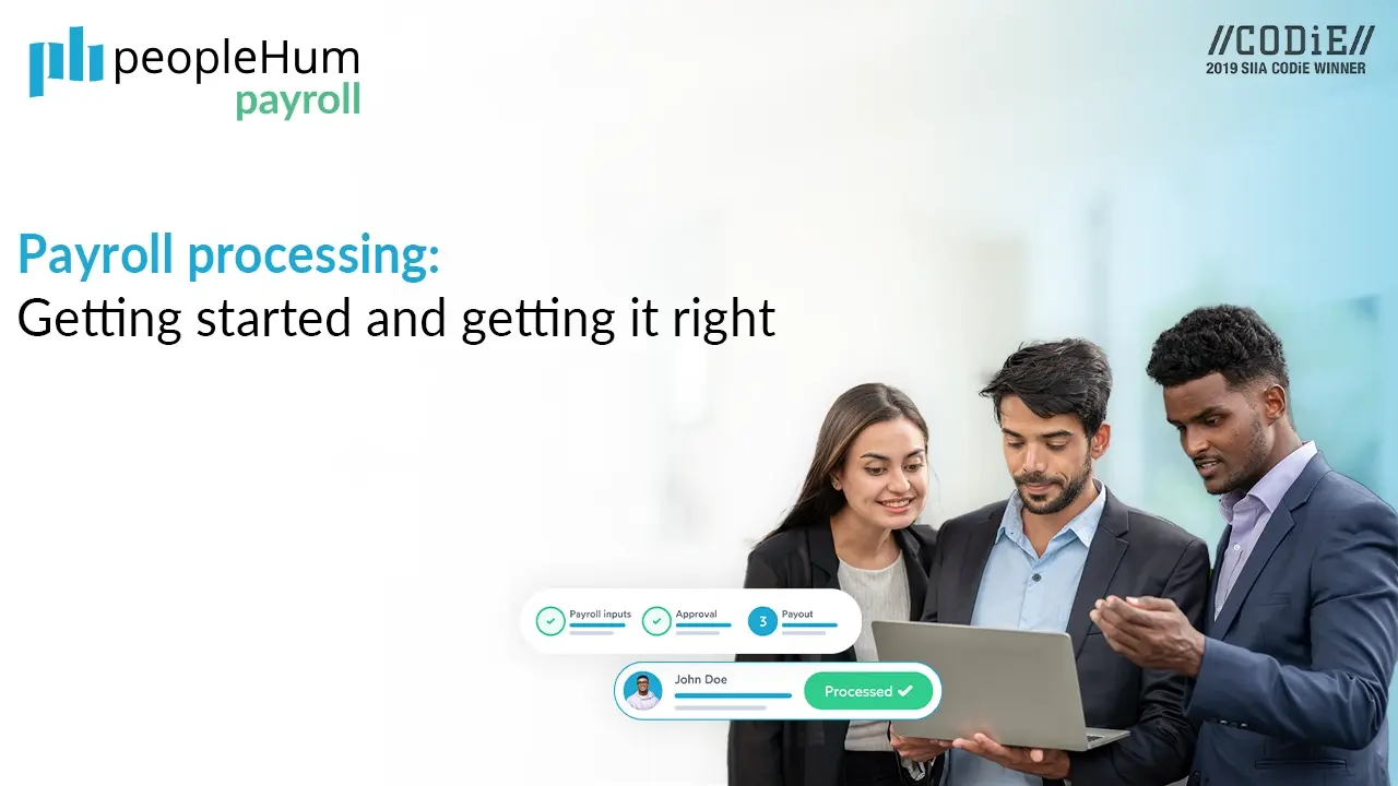 Payroll processing: Getting started and getting it right