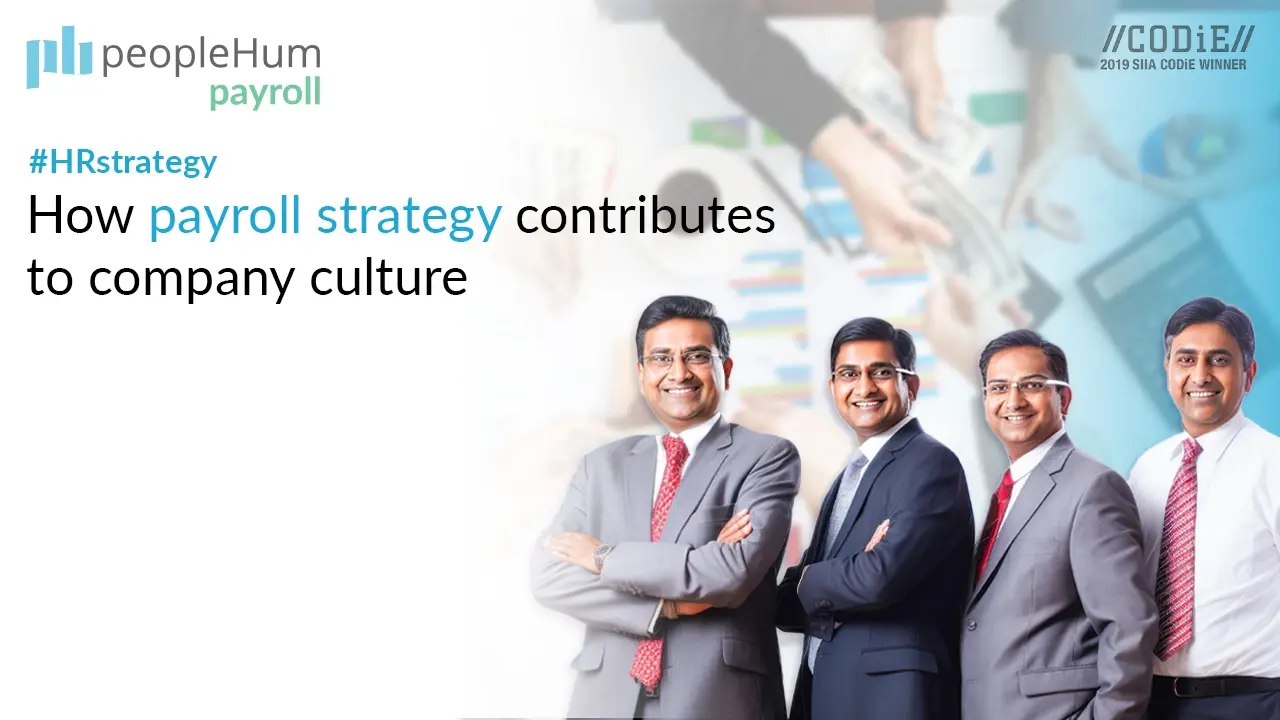How payroll strategy contributes to company culture