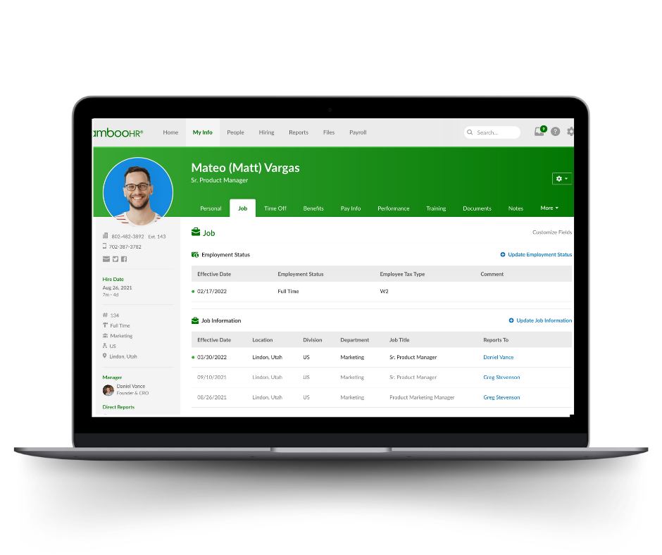 bamboohr top hr software
