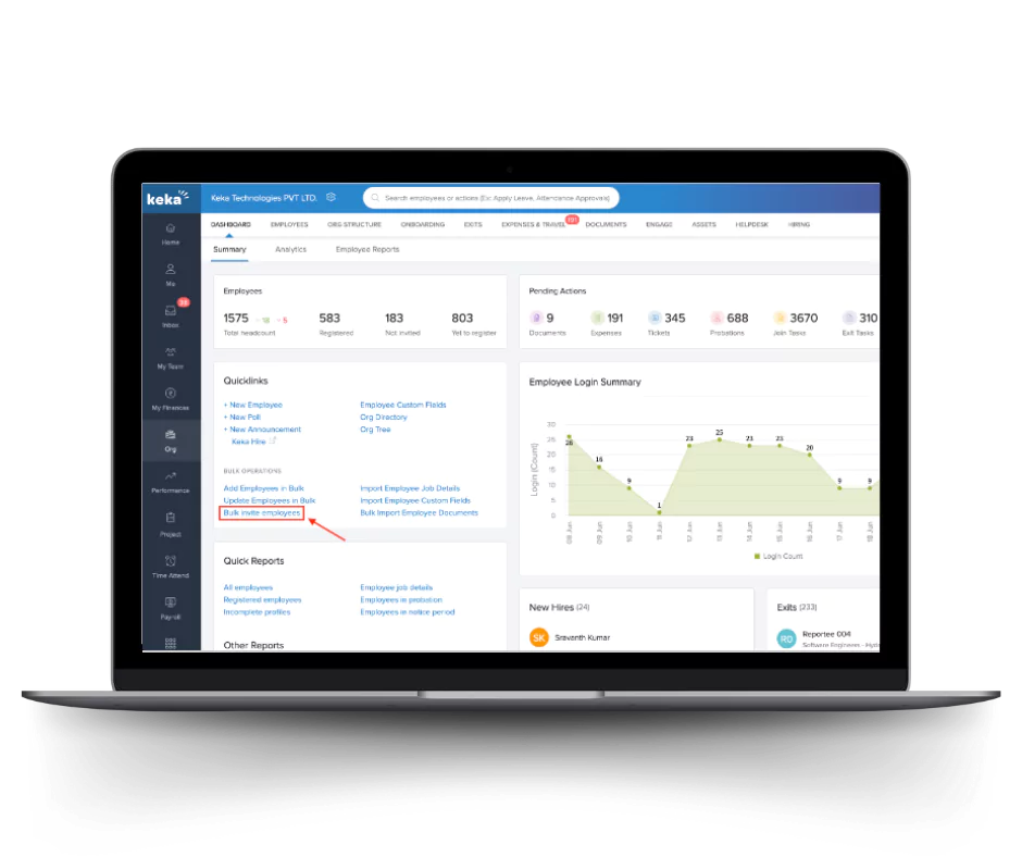 keka best hr software in india