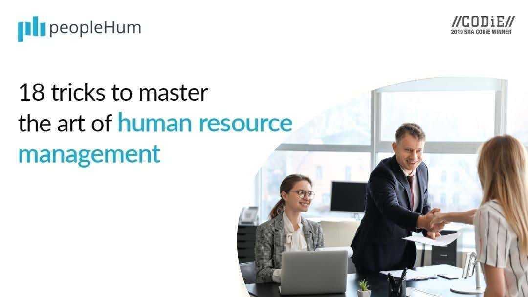 18 HR tips & tricks to master the art of human resource management