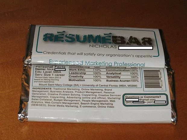 Creative resumes