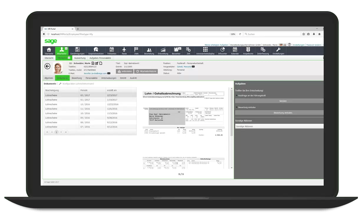 Sage HRMS Talent Management - DSD Business Systems