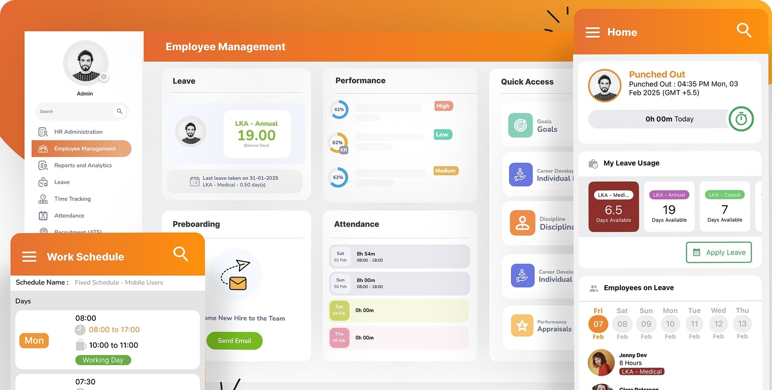Human Resources Management Software | OrangeHRM HR Software