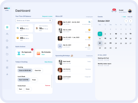 Employee Self-Service (ESS) | ZenHR